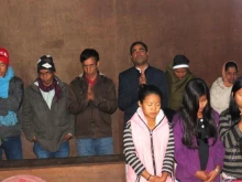An ecumenical Christmas fellowship at Sacred Heart parish in Neotan, Arunachal Pradesh, India, Dec. 26, 2015. 