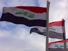 The Iraqi flag. Credit: Alyaa99 (CC BY-SA 4.0).