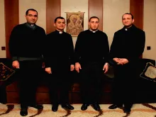 Iraqi seminarians. Photo courtesy of Roni Momica, second from the left. 