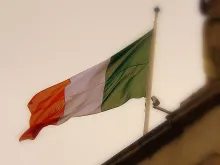 The flag of Ireland. 