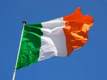 Flag of Ireland. 
