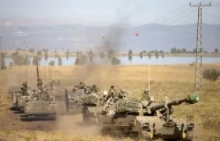 Israeli troops train in Golan Heights, Syria, on June 12, 2013.   Uriel Sinai, Getty Images News.