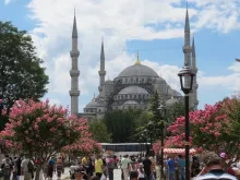 Istanbul's Sultan Ahmet Mosque, known as the 