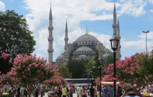 Istanbul's Sultan Ahmet Mosque, known as the  