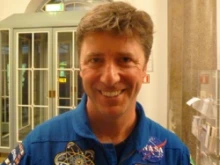 Italian astronaut Roberto Vittori.