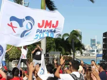 World Youth Day flag in Panama. 