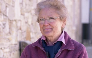 Jacinta Pereiro Marto, niece of Francisco and Jacinta, in Aljustrel-Fatima, Portugal.   Daniel Ibañez/EWTN.
