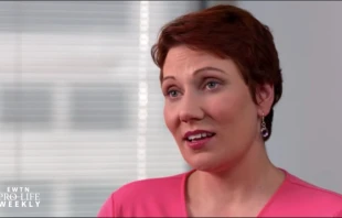 Jennifer Christie .  Credit: EWTN Pro-Life Weekly July 6, 2018