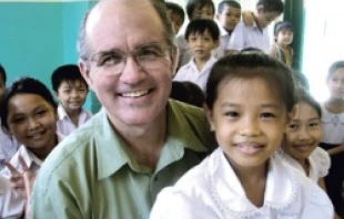 Catholic Cross Outreach president Jim Cavnar in Vietnam.