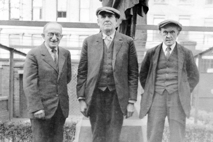 John Curry (C) and his cousin Patrick Hill (L), witnesses of Our Lady of Knock. Photo courtesy of Knock Museum Collection, Knock Shrine, Co. Mayo, Ireland.?w=200&h=150