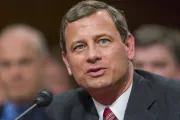 John Roberts testifies before Senate Judiciary Committee during confirmation hearings to be Chief Justice Sept 13 2005 Credit Rob Crandall Shutterstock