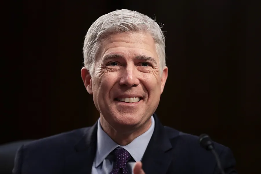 Judge Neil Gorsuch testifies during his Supreme Court confirmation hearing before the Senate Judiciary Committee, March 21, 2017. ?w=200&h=150