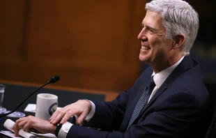 Judge Neil Gorsuch testifies during the third day of his Supreme Court confirmation hearing, March 22, 2017 in Washington, D.C.   Justin Sullivan / Getty Images.