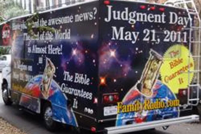 Judgement Day Bus in New Orleans LA march 8 2011 Photo Credit Bart Everson CNA US Catholic News 5 19 11