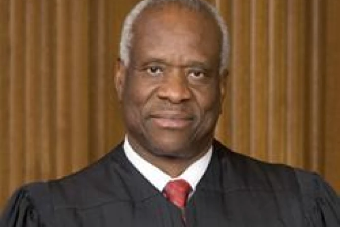Justice Clarence Thomas CNA US Catholic News 11 7 11