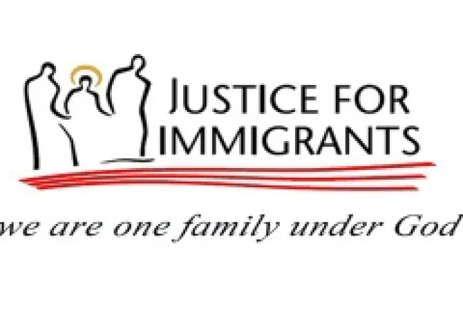 Justice for Immigrants logo CNA 11 8 13