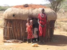 Kenyan family. 