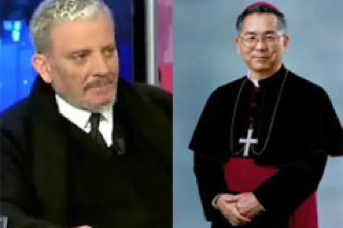 Kiko Arguello Archbishop Joseph Mitsuaki Takami CNA World Catholic News 12 16 10