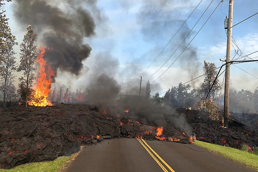 Kilauea volcano in Hawaii, May 5, 2018. Public Domain.?w=200&h=150