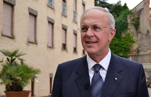 Carl Anderson, Supreme Knights of the Knights of Columbus, speaks with CNA June 26, 2014.   Daniel Ibanez/CNA.