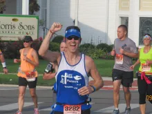LIFE Runner and Vitae board member Rob Rysavy competes in the 2014 Air Force Marathon in Dayton, Ohio on Sept. 20, 2014. 