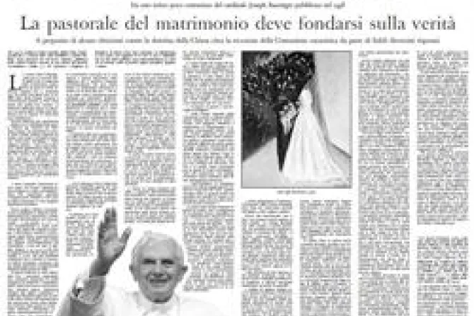 LOsservatore Romano article screenshot CNA US Catholic News 11 29 11