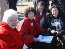 (L to R) Dee Becker, Nellie Gray, Georgette Forney and Janet Morana. 