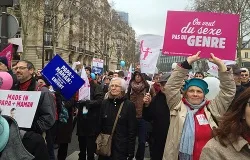 La Manif Pour Tous, Protest for All. A march for marriage and familiy in Paris on Jan.13, 2013. ?w=200&h=150