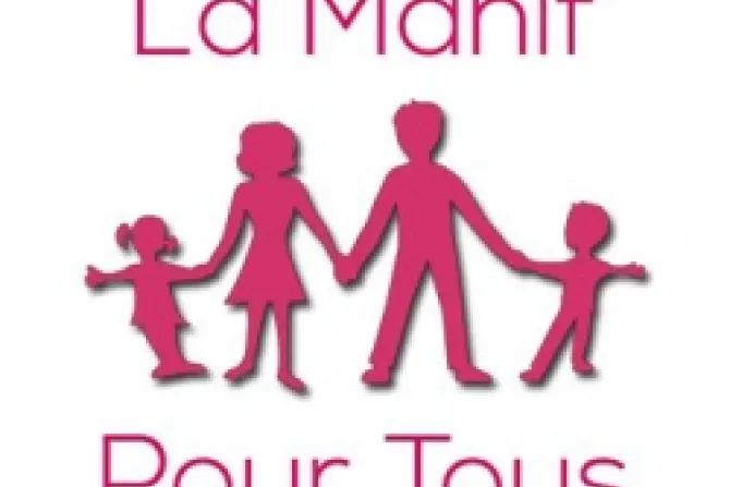 La Manif Pour Tous logo CNA World Catholic News 1 7 13