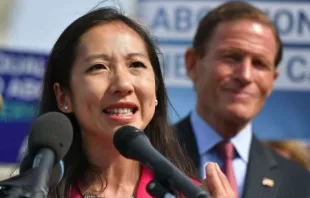 Leana Wen speaks at a press conference in Washington DC May 23, 2019.   Mandel Ngan / AFP / Getty Images.