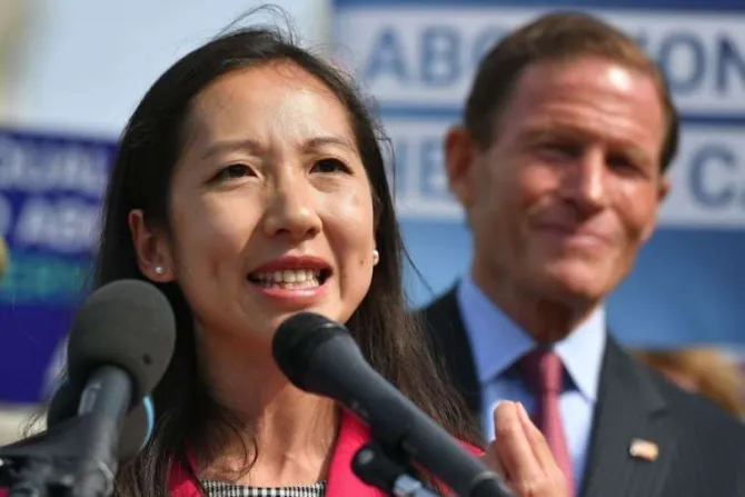 Leana Wen speaks at a press conference in Washington DC May 23 2019 Credit Mandel Ngan  AFP  Getty Images