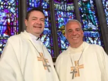 Bishops-designate Robert Brennan and Nelson Perez (L to R). 