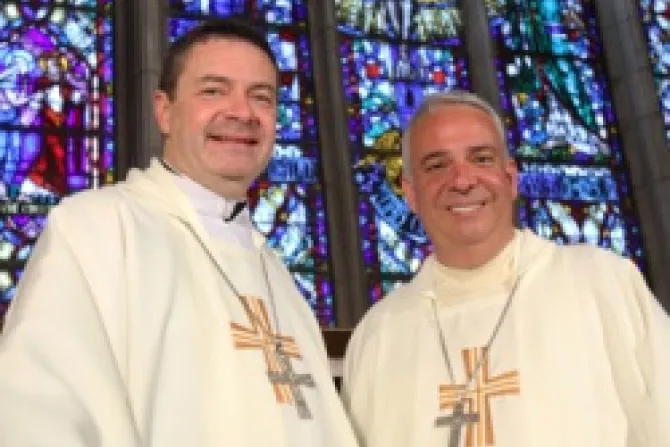 Left to right Bishop elect Robert Brennan and Bishop Elect Nelson Perez Diocese of Rockville Centre Credit Gregory A Shemitz The Long Island CatholicCNA US Catholic News 6 8 12