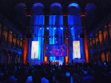 A boy's choir sings at the 2009 Life Prizes ceremony