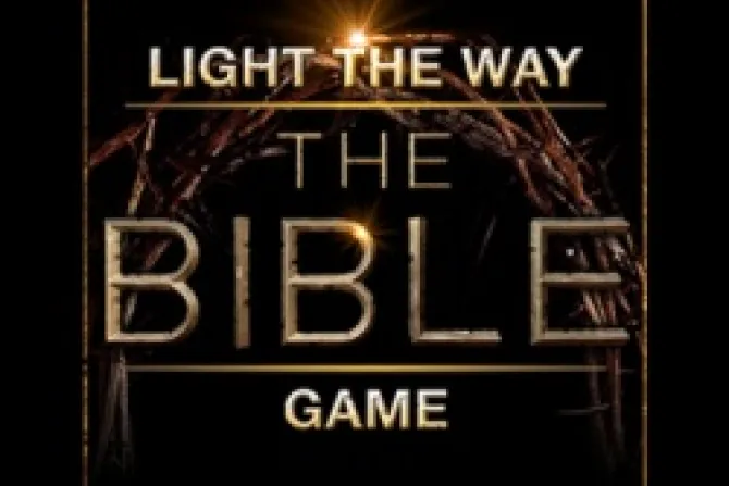 Light The Way The Bible Game logo CNA US Catholic News 3 12 13