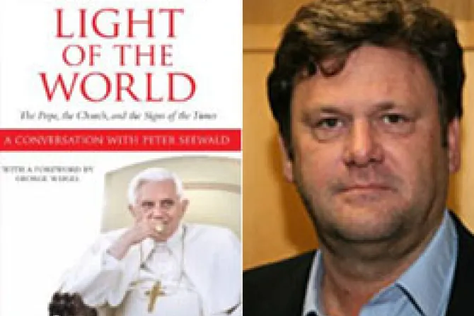 Light of the World Pope Benedict XVI Peter Seewald CNA Vatican Catholic News 11 22 10