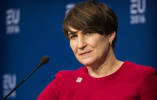 Liliane Ploumen.   Pressconference Ploumen and Malmstrom CC