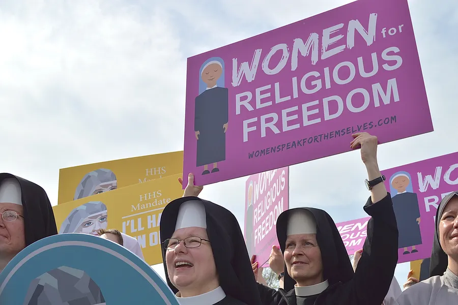 Sisters outside the Supreme Court, March 23, 2016. ?w=200&h=150