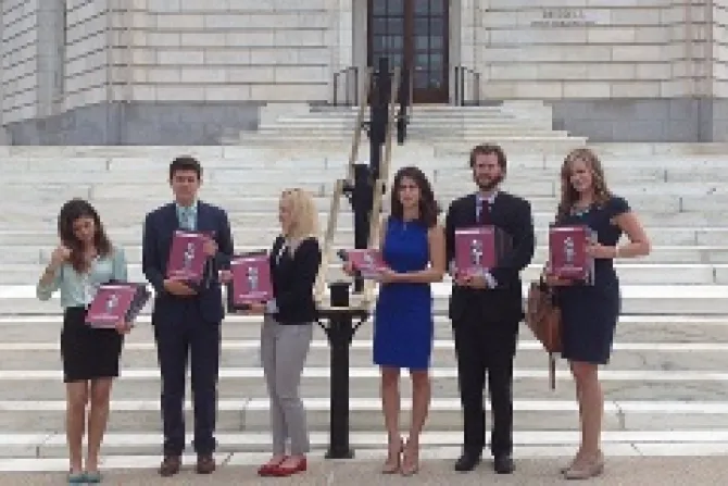 Live Action presents its new comprehensive report calling for greater investigations into Planned Parenthood Photo courtesy of Live Action 2 CNA 5 28 14