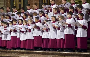 London Oratory Boys Schola Choir. Courtesy of London Oratory and De Monfort Music.  