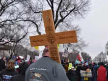 Marchers at the 2019 March for Life, Jan. 18 in Washington, DC. 