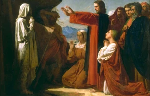The Raising of Lazarus (1857), by Léon Joseph Florentin Bonnat. Public Domain.