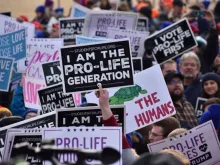 Participants at the 2019 March for Life in Washington, DC. 