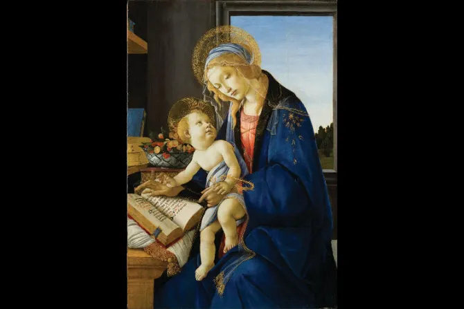 Madonna of the Book by Sandro Botticelli Courtesy of the National Museum of Women in the Arts CNA