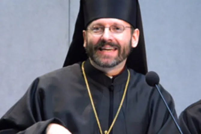 Major Archbishop Sviatoslav Shevchuk of Kiev 2 CNA US Catholic News 3 31 11