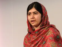 Malala Yousafzai at Girl Summit 2014 in London on July 22, 2014. 