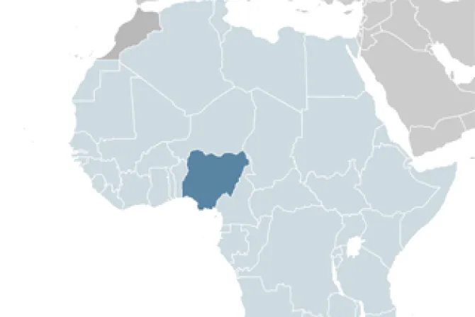 Map of Nigeria CNA Africa Catholic News 8 28 13