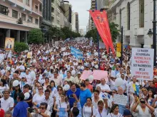 March for Life and Family in Ecuador June 22, 2019. ACI Prensa. 