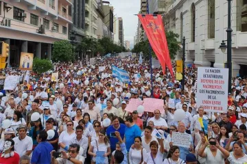 March for Life and Family in Ecuador June 22 2019