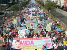 The March for Life in Lima, March 12, 2016. 
